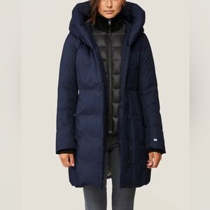 Soia & Kyo’s Camelia Slim-Fit Brushed Down Coat
